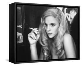 Emmanuelle Beart-null-Framed Stretched Canvas