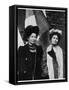 Emmeline Pankhurst, British Suffragette, and Her Daughter Christabel, Early 20th Century-null-Framed Stretched Canvas
