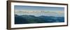 Emmental Valley and Swiss Alps in the Background, Berner Oberland, Switzerland-Jon Arnold-Framed Photographic Print