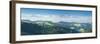 Emmental Valley and Swiss Alps in the Background, Berner Oberland, Switzerland-Jon Arnold-Framed Photographic Print