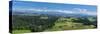 Emmental Valley and Swiss Alps in the Background, Berner Oberland, Switzerland-Jon Arnold-Stretched Canvas