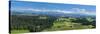 Emmental Valley and Swiss Alps in the Background, Berner Oberland, Switzerland-Jon Arnold-Stretched Canvas