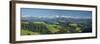 Emmental Valley and Swiss Alps in the Background, Berner Oberland, Switzerland-Jon Arnold-Framed Photographic Print