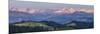 Emmental Valley and Swiss Alps in the Background, Berner Oberland, Switzerland-Jon Arnold-Mounted Photographic Print