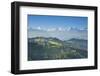 Emmental Valley and Swiss Alps in the Background, Berner Oberland, Switzerland-Jon Arnold-Framed Photographic Print