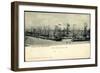 Emmerich, Hafen Mit Schiffen, Weihnachten 1899-null-Framed Giclee Print