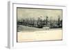 Emmerich, Hafen Mit Schiffen, Weihnachten 1899-null-Framed Giclee Print