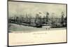 Emmerich, Hafen Mit Schiffen, Weihnachten 1899-null-Mounted Giclee Print