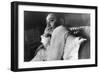 Emmett Till Lying on His Bed in His Chicago Home in 1955-null-Framed Premium Photographic Print