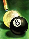 "World as Cue Ball," January 25, 1941-Emmett Watson-Stretched Canvas