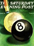 "World as Cue Ball," Saturday Evening Post Cover, January 25, 1941-Emmett Watson-Giclee Print