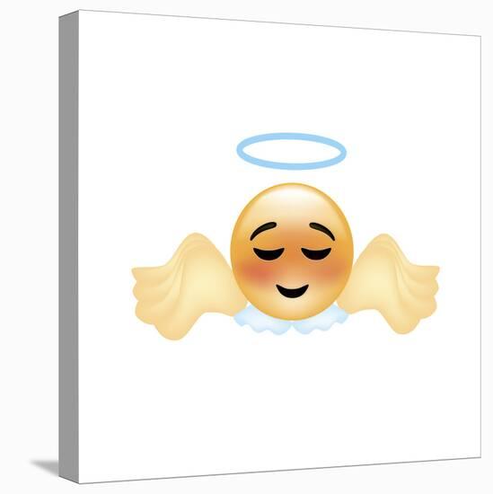 Emoji Angel-Ali Lynne-Stretched Canvas