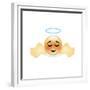 Emoji Angel-Ali Lynne-Framed Giclee Print