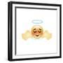 Emoji Angel-Ali Lynne-Framed Giclee Print