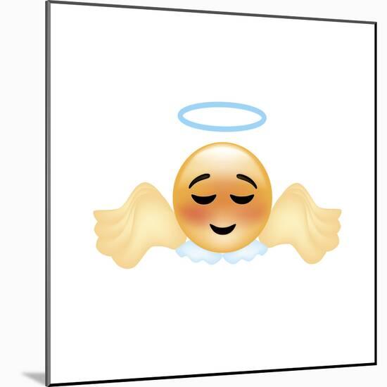 Emoji Angel-Ali Lynne-Mounted Giclee Print