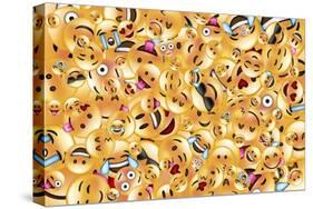 Emoji Big Scramble-Ali Lynne-Stretched Canvas