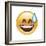 Emoji Big Smile Sweat-Ali Lynne-Framed Giclee Print