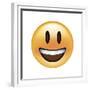 Emoji Big Smile-Ali Lynne-Framed Giclee Print