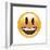 Emoji Big Smile-Ali Lynne-Framed Giclee Print