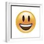 Emoji Big Smile-Ali Lynne-Framed Giclee Print