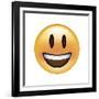 Emoji Big Smile-Ali Lynne-Framed Giclee Print