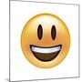 Emoji Big Smile-Ali Lynne-Mounted Giclee Print