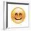 Emoji Crescent Eye Smile-Ali Lynne-Framed Giclee Print