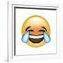 Emoji Cry Laugh-Ali Lynne-Framed Giclee Print