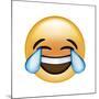 Emoji Cry Laugh-Ali Lynne-Mounted Giclee Print