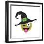 Emoji One Eye Witch-Ali Lynne-Framed Giclee Print