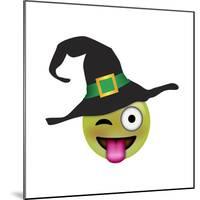 Emoji One Eye Witch-Ali Lynne-Mounted Giclee Print