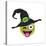 Emoji One Eye Witch-Ali Lynne-Stretched Canvas