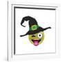 Emoji One Eye Witch-Ali Lynne-Framed Giclee Print