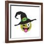 Emoji One Eye Witch-Ali Lynne-Framed Giclee Print