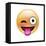 Emoji One Eye-Ali Lynne-Framed Stretched Canvas