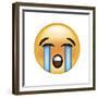 Emoji River Tears-Ali Lynne-Framed Giclee Print