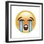 Emoji River Tears-Ali Lynne-Framed Giclee Print