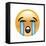 Emoji River Tears-Ali Lynne-Framed Stretched Canvas