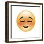 Emoji Small Smile-Ali Lynne-Framed Giclee Print