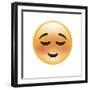 Emoji Small Smile-Ali Lynne-Framed Giclee Print