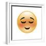 Emoji Small Smile-Ali Lynne-Framed Giclee Print