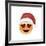 Emoji Smile Heart Xmas Hat-Ali Lynne-Framed Giclee Print