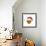 Emoji Smile Heart Xmas Hat-Ali Lynne-Framed Giclee Print displayed on a wall