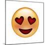 Emoji Smile Heart-Ali Lynne-Mounted Giclee Print
