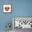Emoji Smile Heart-Ali Lynne-Framed Stretched Canvas displayed on a wall
