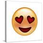 Emoji Smile Heart-Ali Lynne-Stretched Canvas