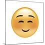 Emoji Squint Small Smile-Ali Lynne-Mounted Giclee Print