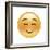 Emoji Squint Small Smile-Ali Lynne-Framed Giclee Print