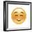 Emoji Squint Small Smile-Ali Lynne-Framed Giclee Print