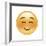 Emoji Squint Small Smile-Ali Lynne-Framed Giclee Print
